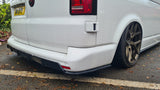 VW T5.1 Rear Bumper Spats / Splitter ES DESIGN