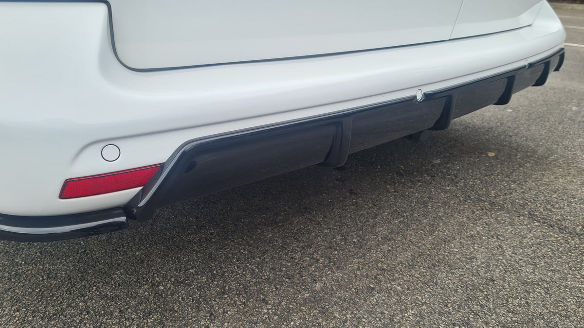 VW T5.1 Transporter Rear Bumper Diffuser Barndoor Tailgate ES DESIGN ...